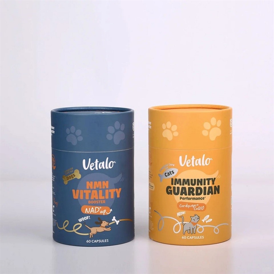 Custom Pet Food Paper Tube