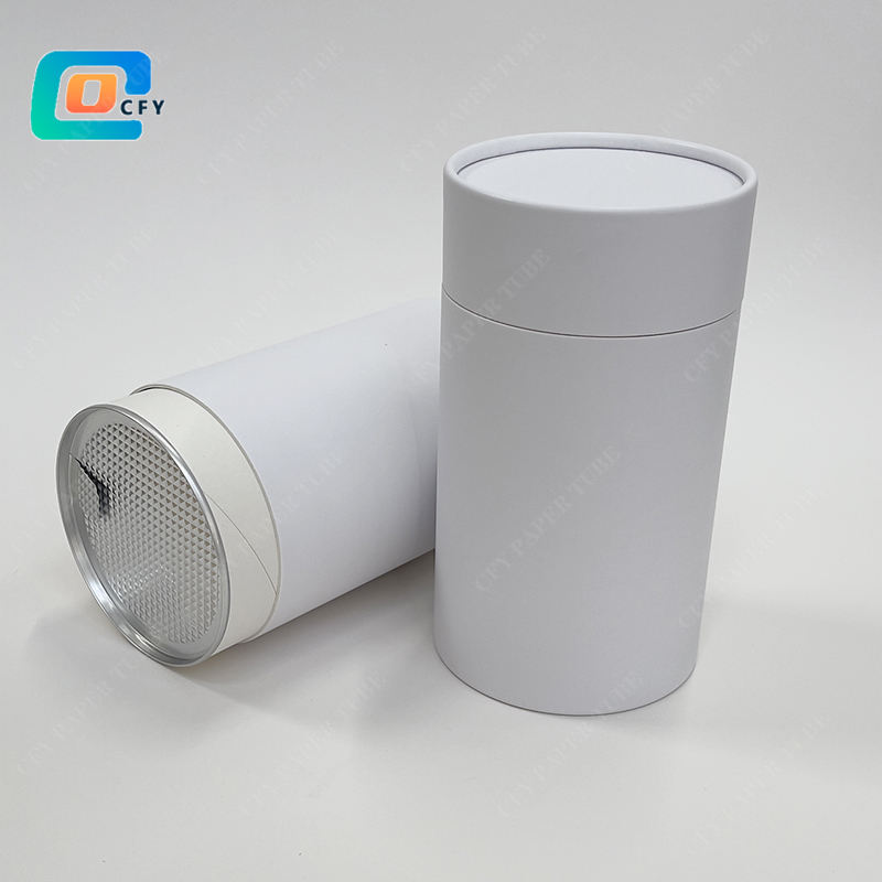 Tub de paper personalitzat de qualitat alimentària amb tap fàcil-de llàgrima