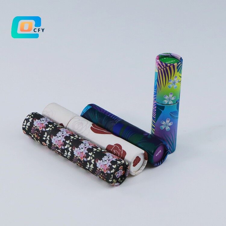 paperboard lip gloss tube