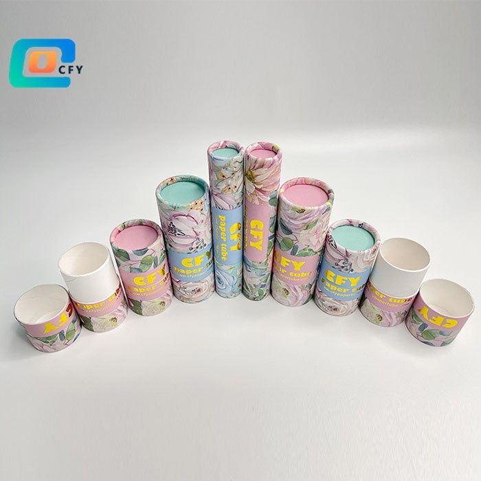 Hot Stamping Paper Tube Packaging