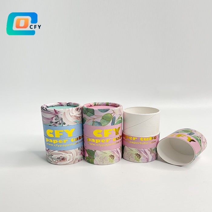 Hot Stamping Paper Tube Packaging