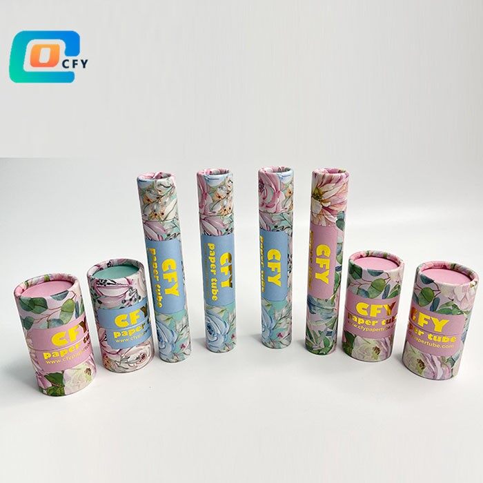 Hot Stamping Paper Tube Packaging