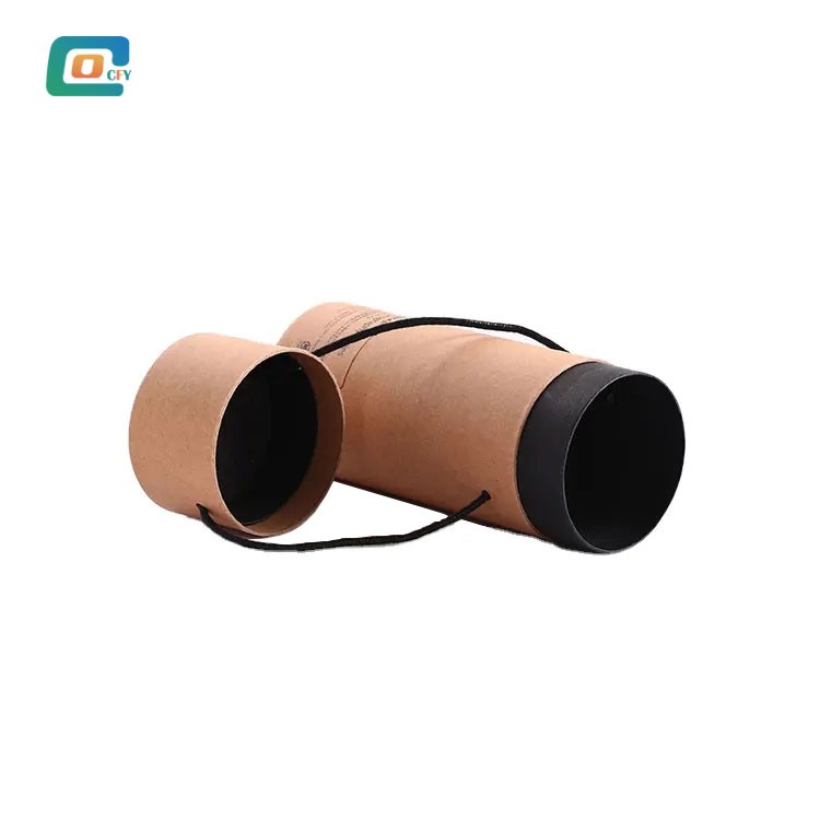 Kraft Tube With Strap