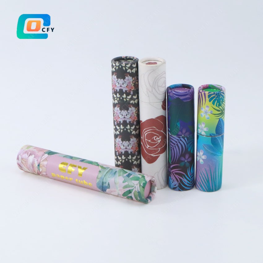 lipstick paper can container