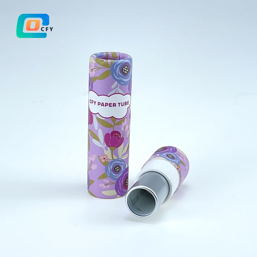 paper tube container for lipstick