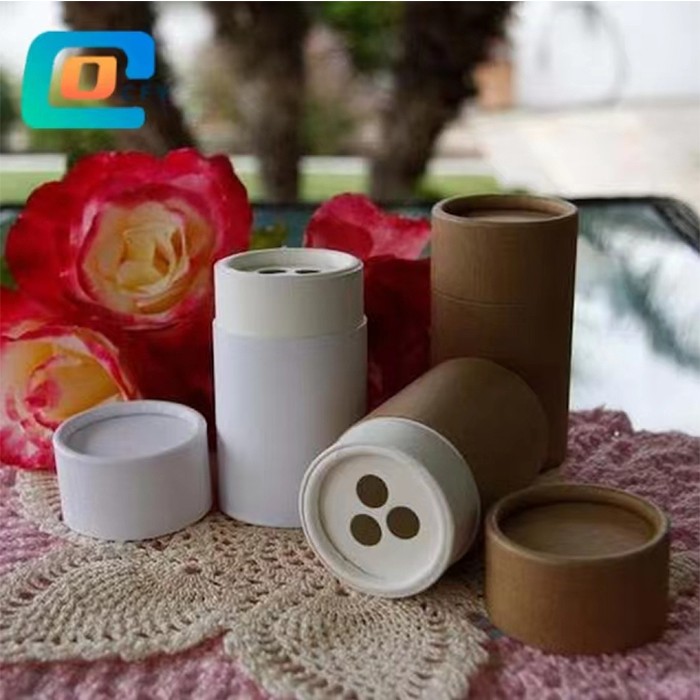 perforated paper canister