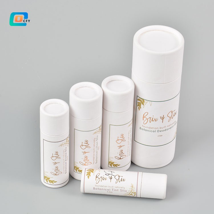 paper tube lipstick container
