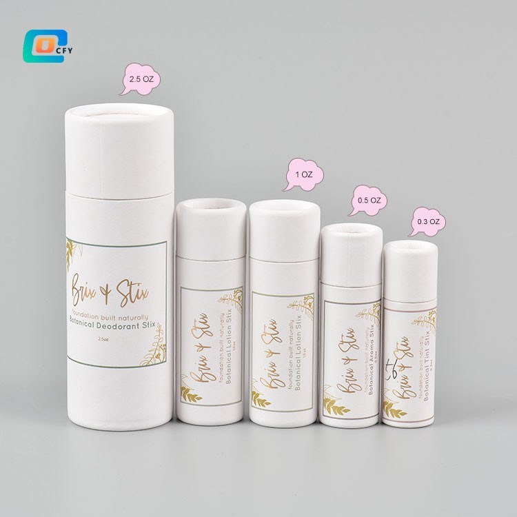 paper chapstick tubes
