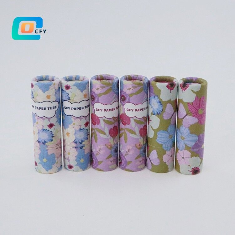 paperboard lip balm tubes
