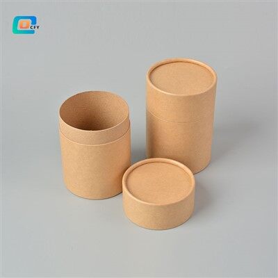 Emballage en papier kraft brun