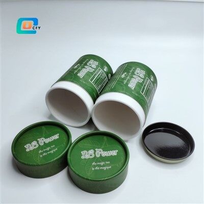 원형 식품 용기