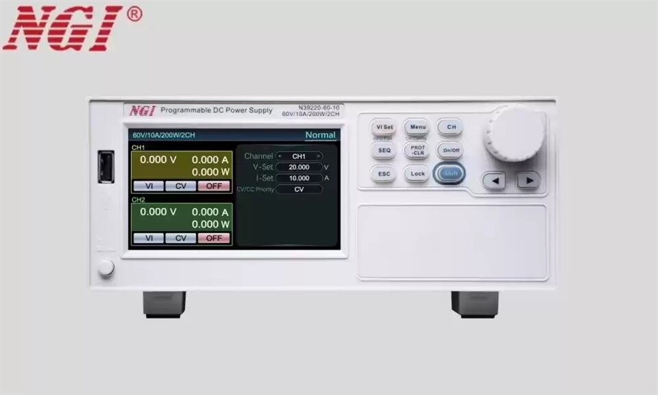 منبع تغذیه DC دو کانال N39200 (200W ~ 600W)