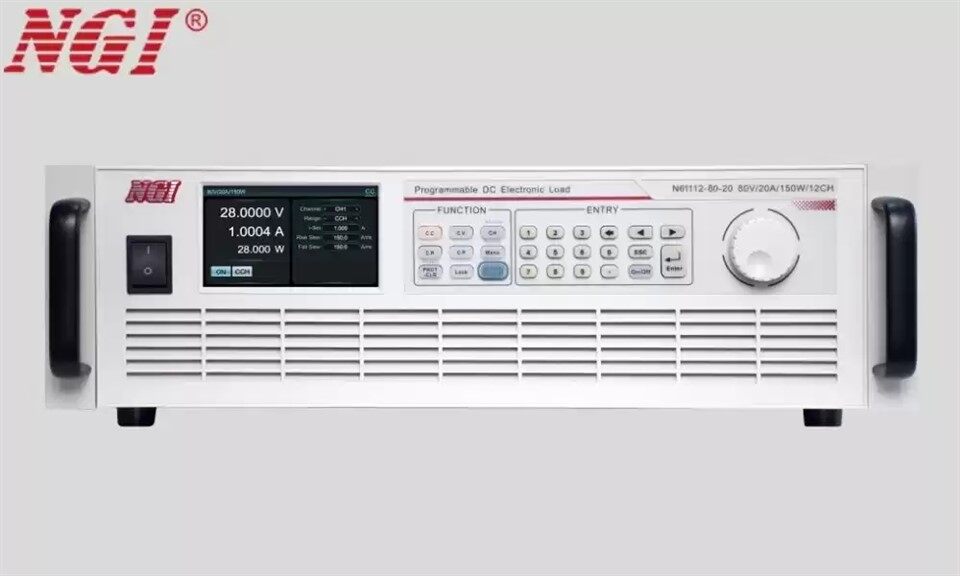 Elektronické zaťaženie N61100 DC (150 W ~ 900 W, 2CH/4CH/6CH/12CH)