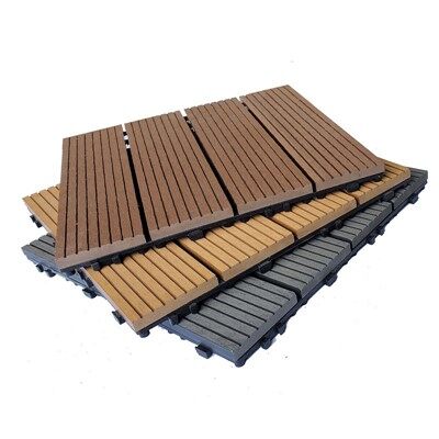 پلاسٹک بیس WPC DIY ڈیکنگ