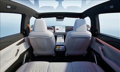 Pati enteryè nan machin nan