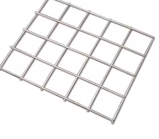 Galvaniseret svejset trådnet firkantet mesh hul