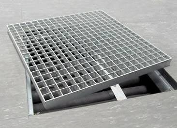 Metal Platform Galvanized Steel Grating factory