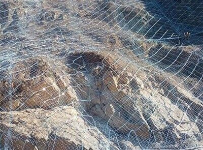 Beskyttelse Rockfall netting