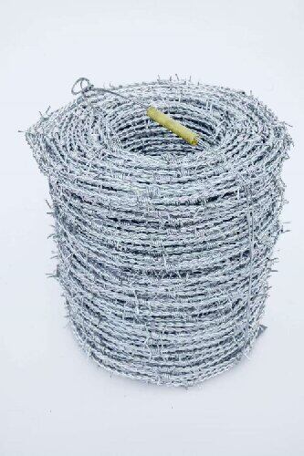 Alambre de púas (galvanizado o revestimiento de PVC)