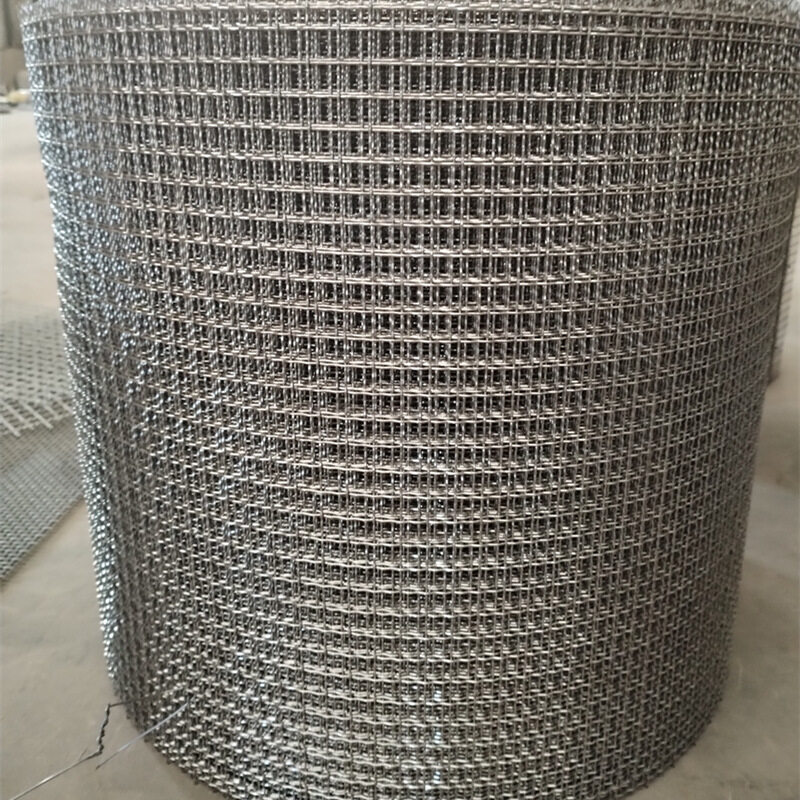 Нержавіюча сталь обтисна дротяна сітка