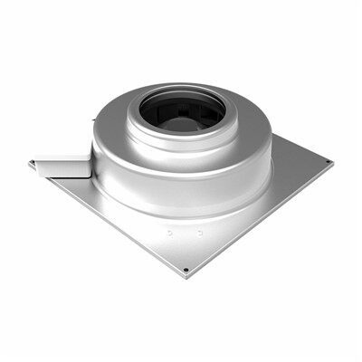 Seinälle asennettu kanavatuuletin