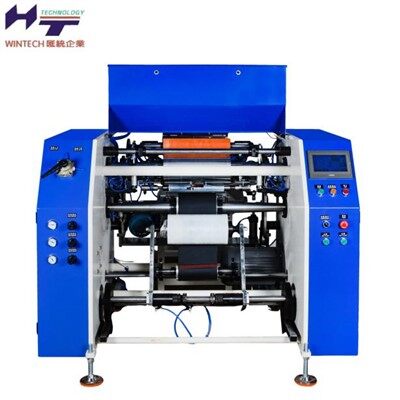 Automatic five Shaft PE Cling Film Rewinding Machine