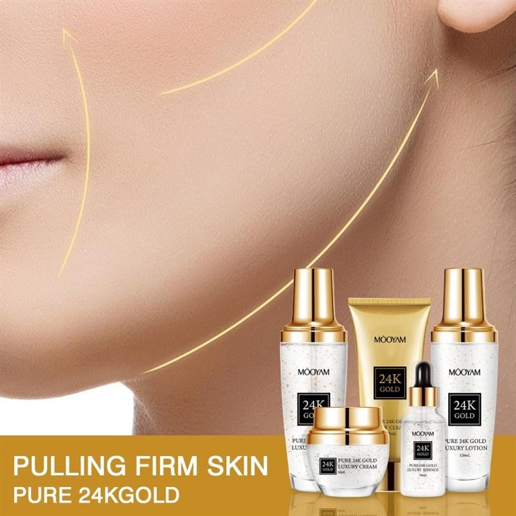 24K Gold Skincare Set