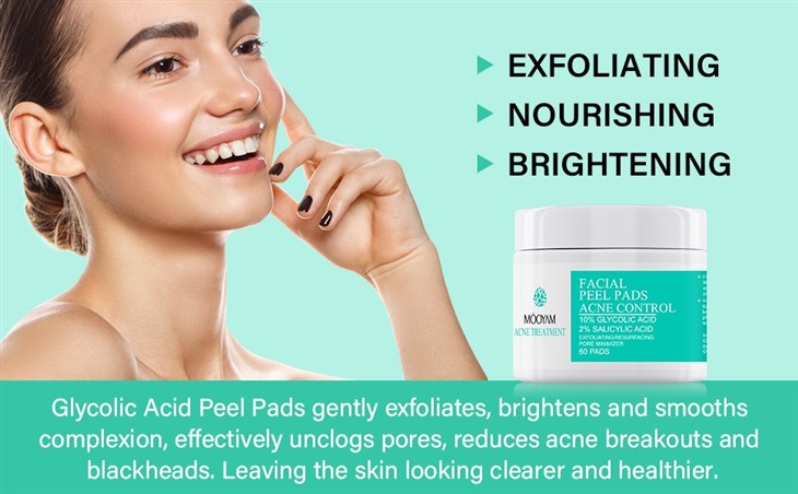 35% Glycolic Acid Facial Peel Pads