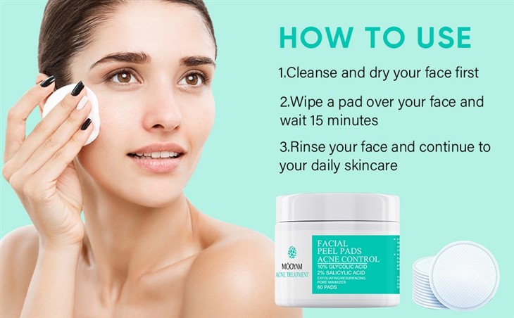 35% Glycolic Acid Facial Peel Pads