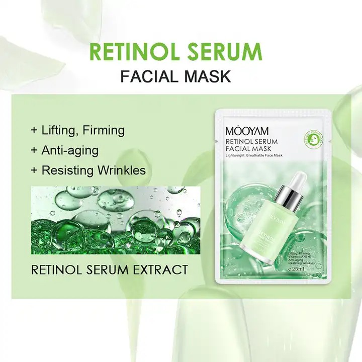 6 Types Serum Face Mask