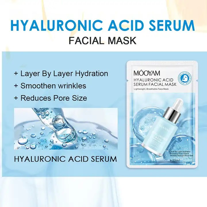 6 Types Serum Face Mask