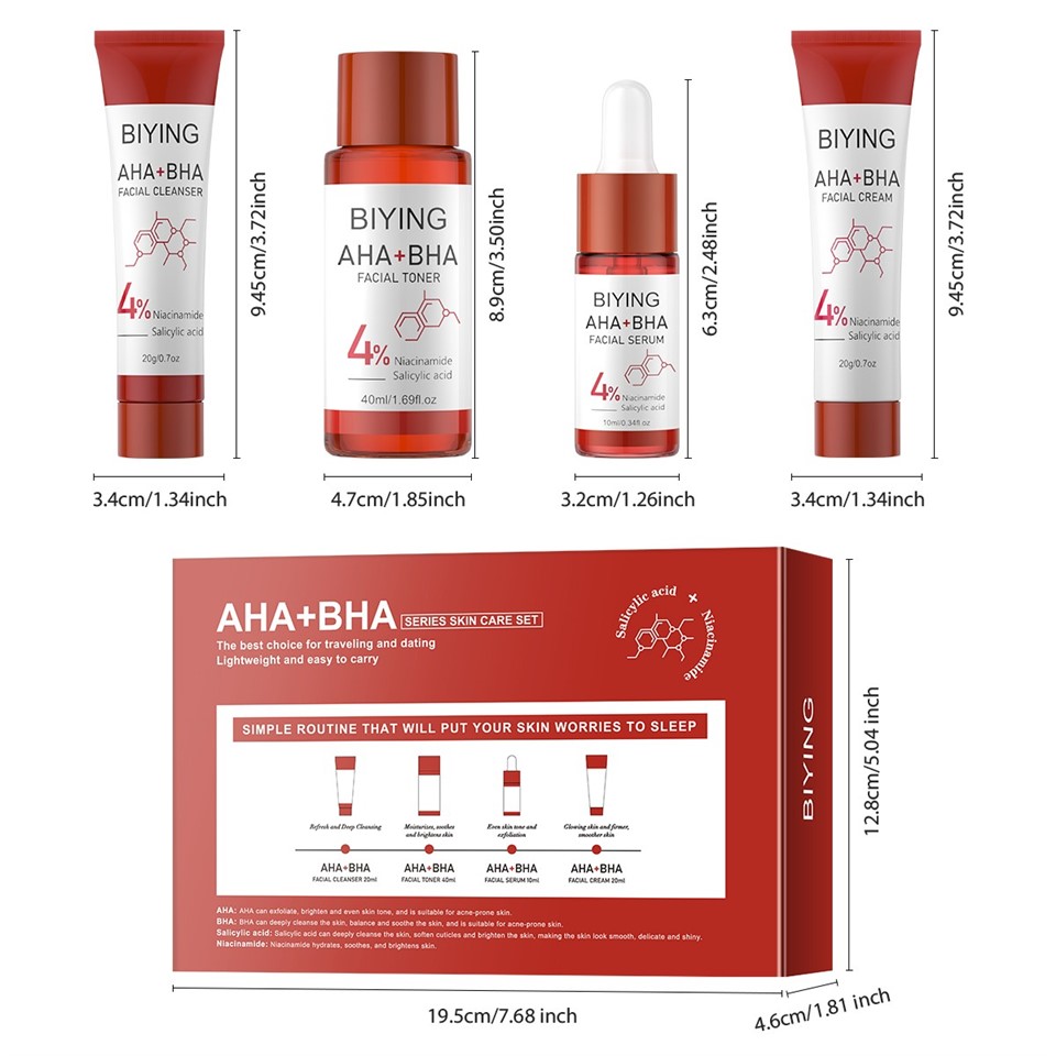 AHA+BHA Series Skincare Set