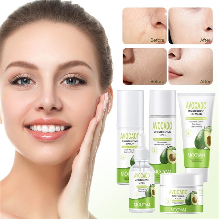 Avocado Skin Care Set