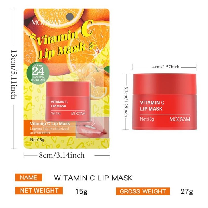 Cherry Strawberry Vitamin C Lip Mask/Scrub