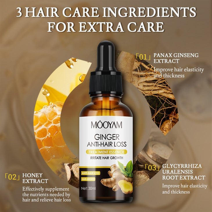 Ginger Anti-Hair Loss Treatment Essence