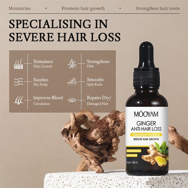 Ginger Anti-Hair Loss Treatment Essence