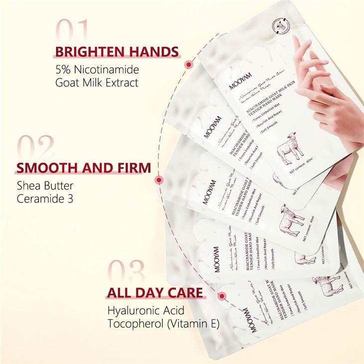 Goat Milk Nicotinamide Hand Mask