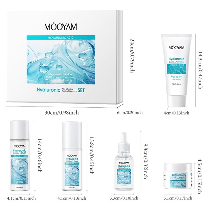 Hyaluronic Acid Skincare Set Box