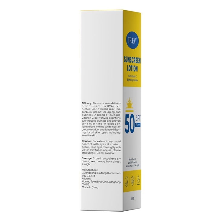 IREV Colored Edition Sunscreen Lotion high quality