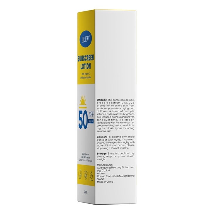 IREV Colored Edition Sunscreen Lotion high quality