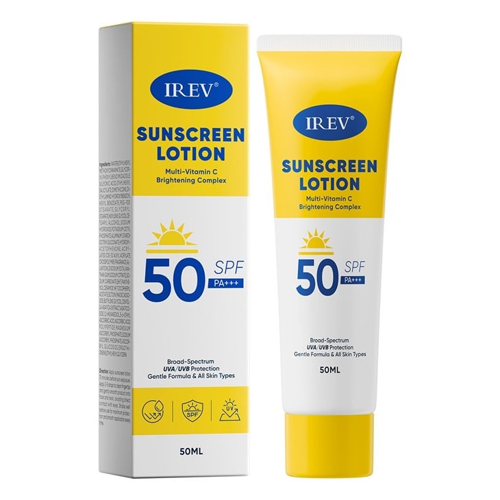 IREV Colored Edition Sunscreen Lotion best