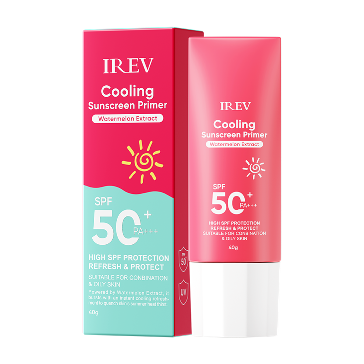 IREV Cooling Sunscreen Primer Watermelon Extract factory