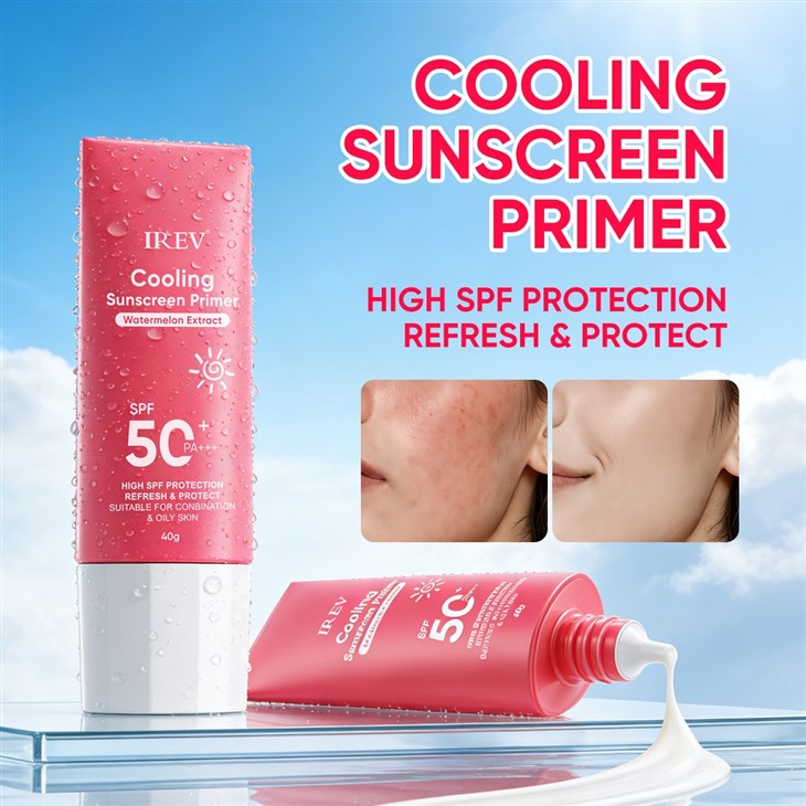 IREV Cooling Sunscreen Primer Watermelon Extract factory