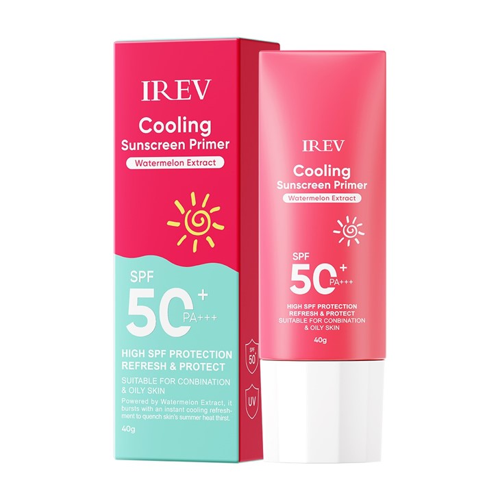 IREV Cooling Sunscreen Primer Watermelon Extract high quality