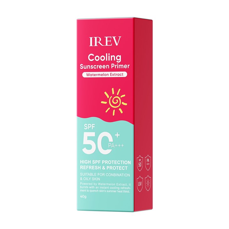 IREV Cooling Sunscreen Primer Watermelon Extract factory