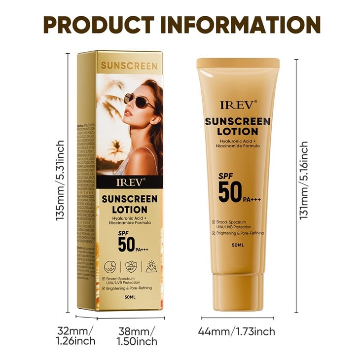IREV Portrait Edition Sunscreen Lotion best