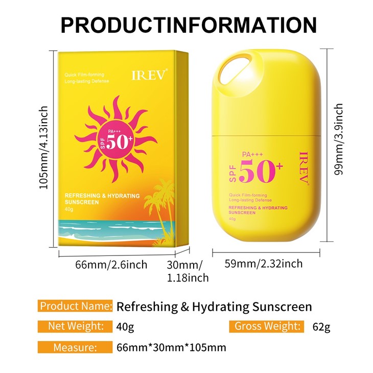 IREV Refreshing & Hydrating Sunscreen manufacturers