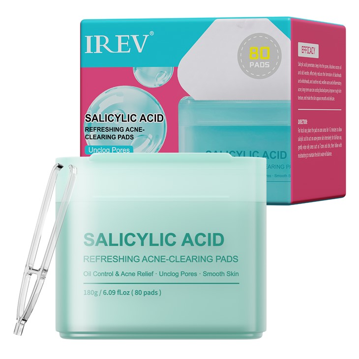 IREV Acid salicilic pentru acnee-Tampoane de curățare