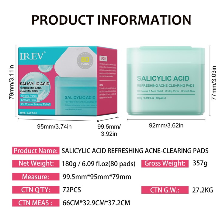 IREV Salicylic Acid Refreshing Acne-Clearing Pads price