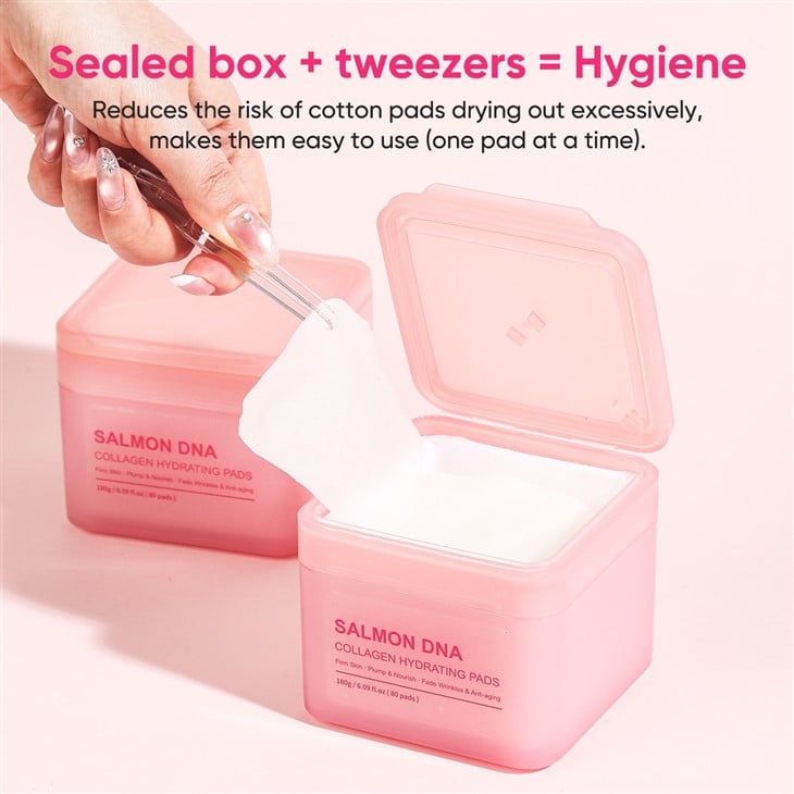 IREV Salmon DNA Collagen Hydrating Pads high quality